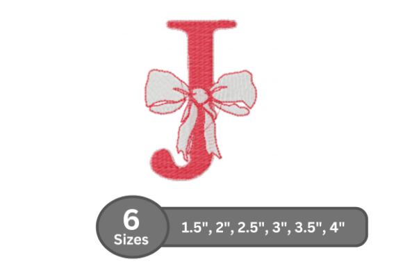 Cherry Knot Alphabet - J: A Designer’s Review for Boutique Sweatshirt Embroidery