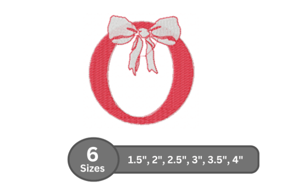 Cherry Knot Alphabet O: Perfect for Personalized Gifts