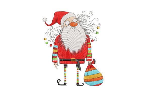 Funny Quirky Santa Christmas: Small Business Merch Review