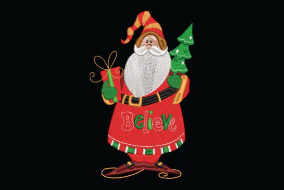 Funny Santa Claus: A Designer's Holiday Embroidery Review