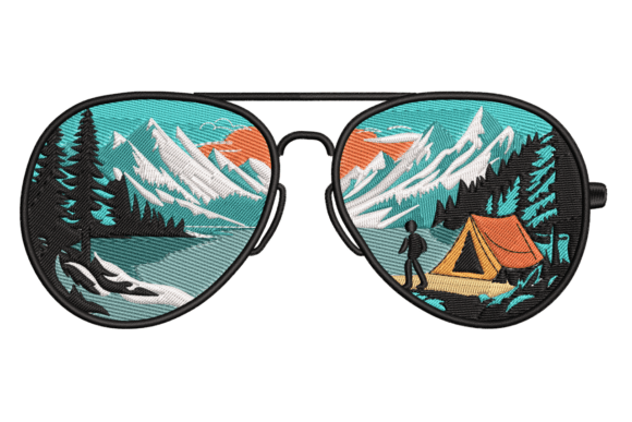 Mountain Camping Sunglasses Embroidery Review