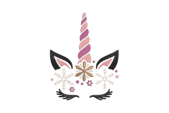 Snow Unicorn Face: A Seasonal Embroidery Review