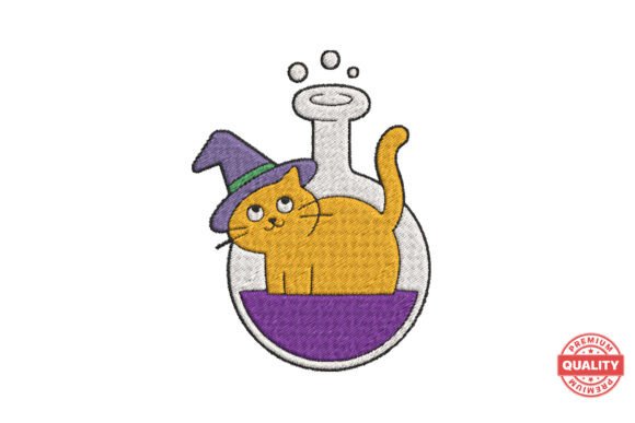 Witch Cat in Potion Bottle Review